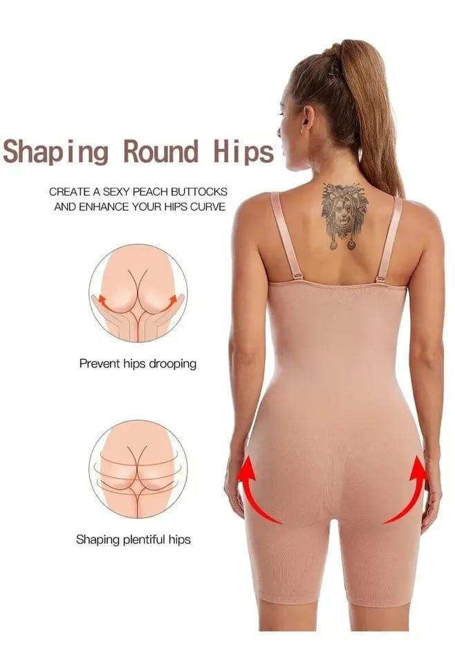 Cozy Attire Full Body Push-Up Tummy & Thigh Slimmer Shapewear